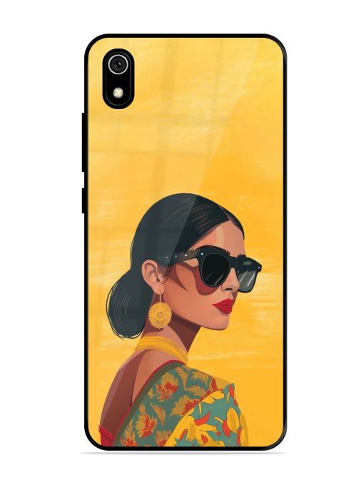 Neon Nightscape Glossy Soft Edge Case for Xiaomi Redmi 7A Chachhi