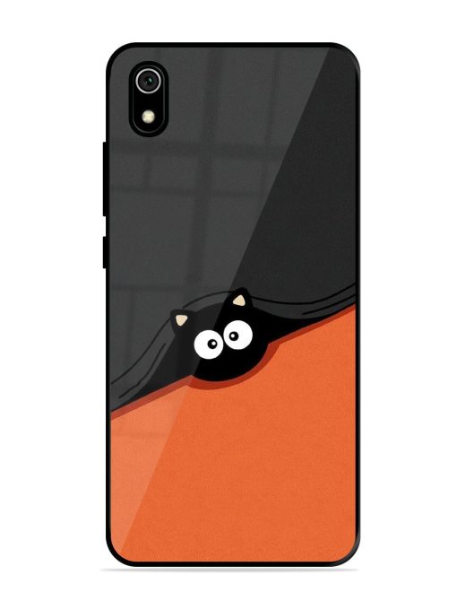 Peek-A-Boo Kitty Glossy Soft Edge Case for Xiaomi Redmi 7A