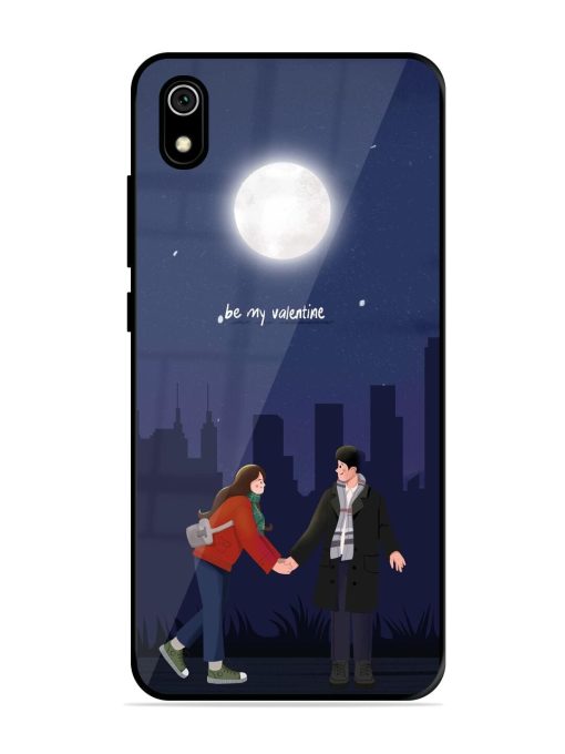 Moonlight Proposal Glossy Soft Edge Case for Xiaomi Redmi 7A Chachhi