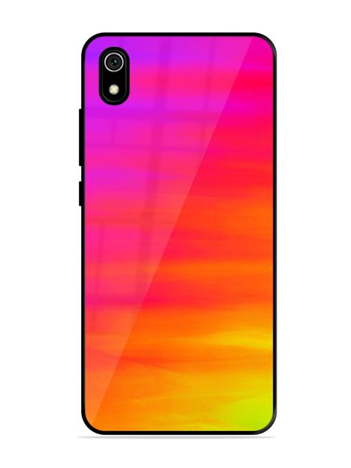 Neon Horizon Glossy Soft Edge Case for Xiaomi Redmi 7A Chachhi