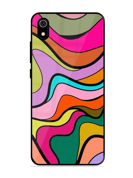 Wavy Wonder Glossy Soft Edge Case for Xiaomi Redmi 7A Chachhi