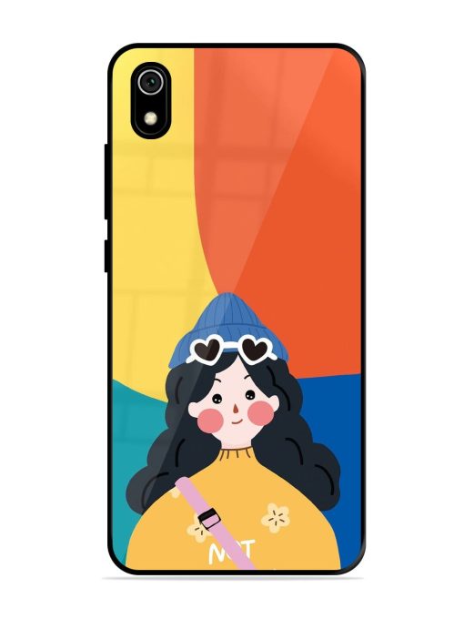 Colorful Vibes Glossy Soft Edge Case for Xiaomi Redmi 7A Chachhi