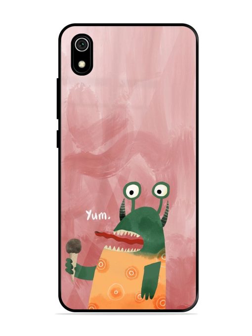 Hungry Monster Glossy Soft Edge Case for Xiaomi Redmi 7A Chachhi