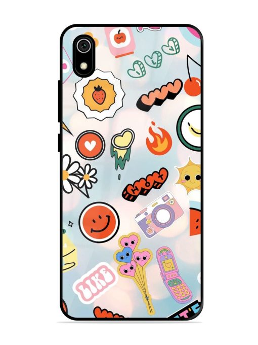 Cheerful Glossy Soft Edge Case for Xiaomi Redmi 7A Chachhi