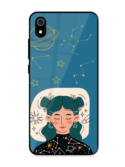 Cosmic Daydreamer Glossy Soft Edge Case for Xiaomi Redmi 7A Chachhi