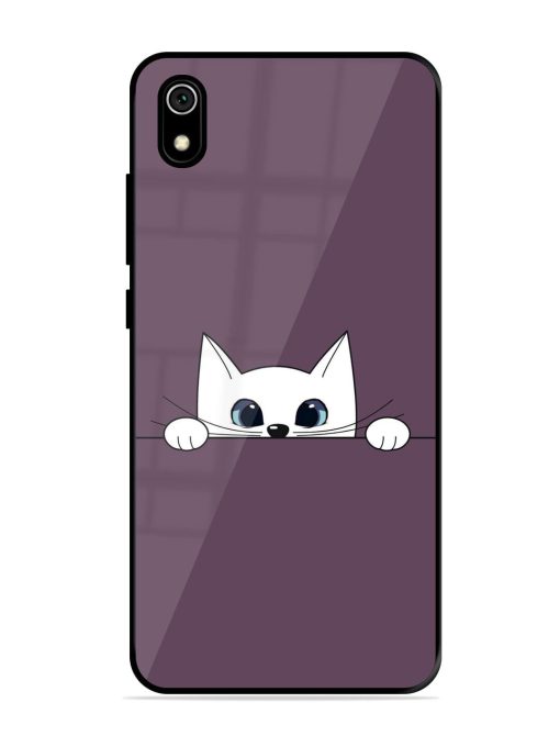 Peek-A-Boo Kitty Glossy Soft Edge Case for Xiaomi Redmi 7A Chachhi