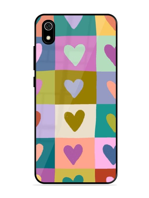 Box Of Hearts Glossy Soft Edge Case for Xiaomi Redmi 7A Chachhi