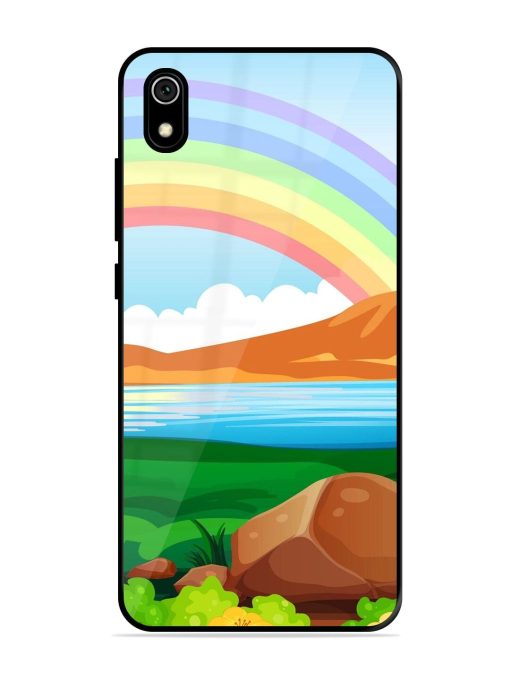 Rainbow Over The Lake Glossy Soft Edge Case for Xiaomi Redmi 7A Chachhi