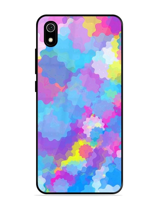 Psychedelic Cloud Burst Glossy Soft Edge Case for Xiaomi Redmi 7A Chachhi