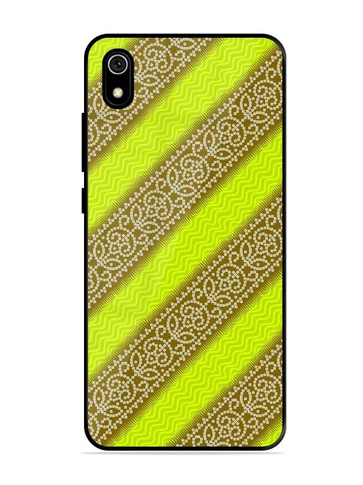 Golden Bandana Bliss Glossy Soft Edge Case for Xiaomi Redmi 7A Chachhi