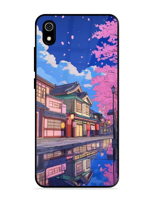 Tranquil Reflections Glossy Soft Edge Case for Xiaomi Redmi 7A Chachhi