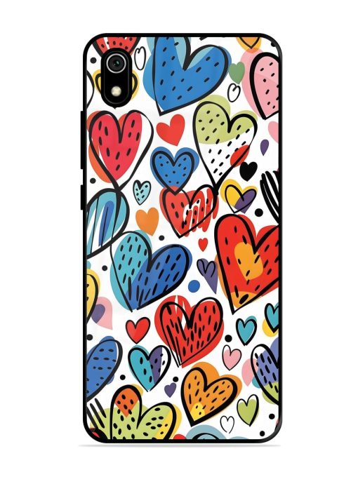 Heartfelt Harmony Glossy Soft Edge Case for Xiaomi Redmi 7A Chachhi