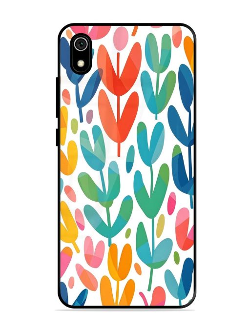 Rainbow Of Blooms Glossy Soft Edge Case for Xiaomi Redmi 7A