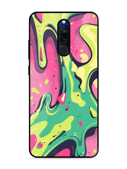 Gooey Grooves Glossy Soft Edge Case for Xiaomi Redmi 8