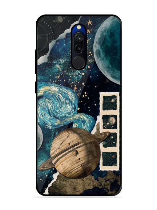 Celestial Tapestry Glossy Soft Edge Case for Xiaomi Redmi 8