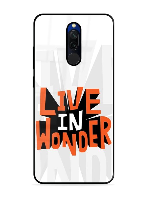 Wonder Burst Glossy Soft Edge Case for Xiaomi Redmi 8