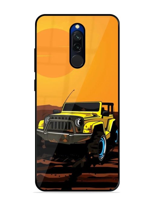 Sunset Cruise Glossy Soft Edge Case for Xiaomi Redmi 8