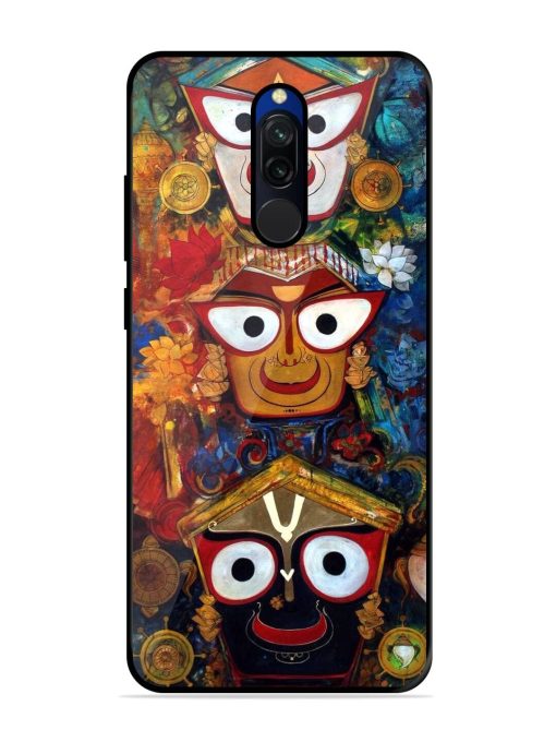 Lord Jagannath Glossy Soft Edge Case for Xiaomi Redmi 8