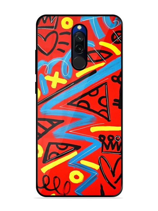 Groovy Garden Glossy Soft Edge Case for Xiaomi Redmi 8