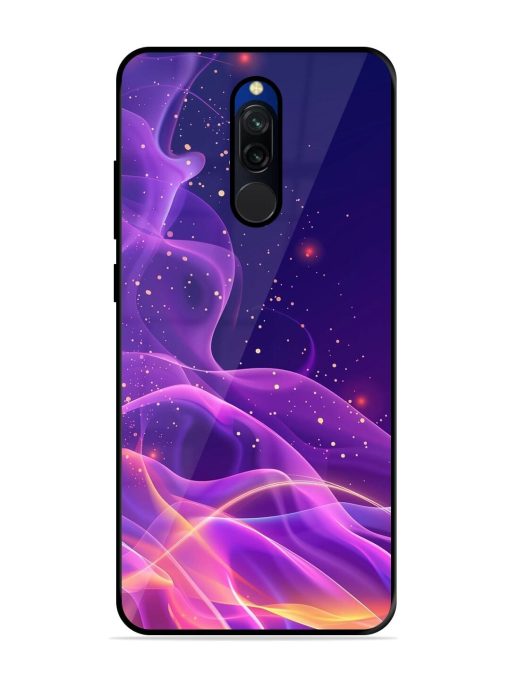 Cosmic Currents Glossy Soft Edge Case for Xiaomi Redmi 8