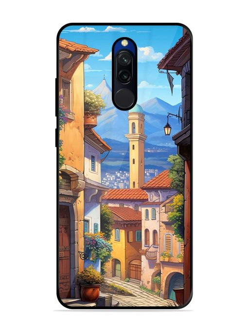 Tuscan Twilight Glossy Soft Edge Case for Xiaomi Redmi 8