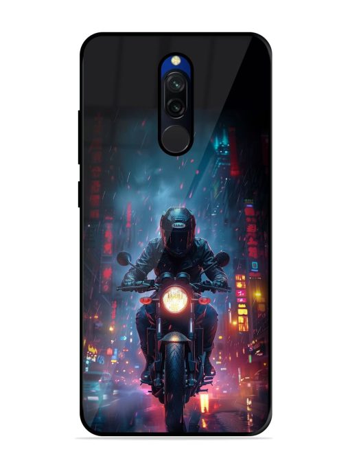 Neon Nights Glossy Soft Edge Case for Xiaomi Redmi 8