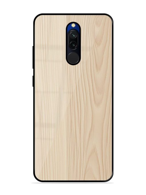 Textured Timber Glossy Soft Edge Case for Xiaomi Redmi 8