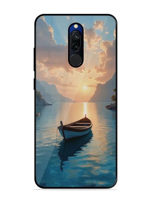 Serene Sunset Glossy Soft Edge Case for Xiaomi Redmi 8