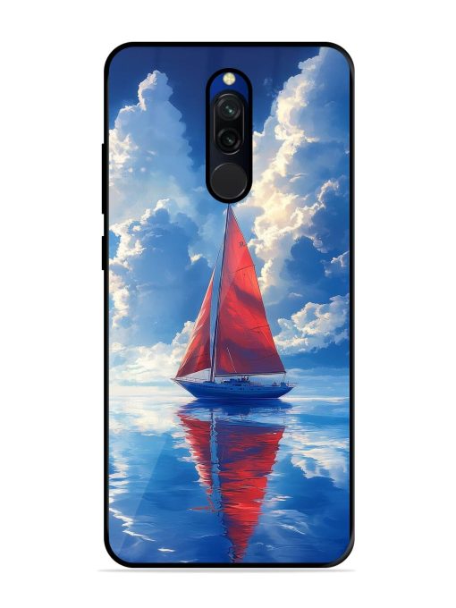 Crimson Sails Glossy Soft Edge Case for Xiaomi Redmi 8