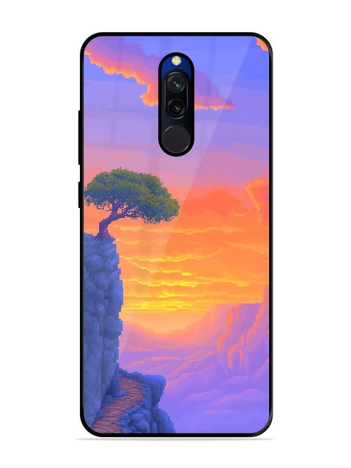 Cliffside Solitude Glossy Soft Edge Case for Xiaomi Redmi 8