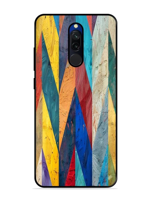 Abstract Tapestry Glossy Soft Edge Case for Xiaomi Redmi 8