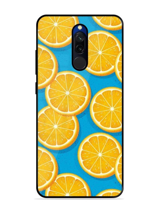 Citrus Symphony Glossy Soft Edge Case for Xiaomi Redmi 8