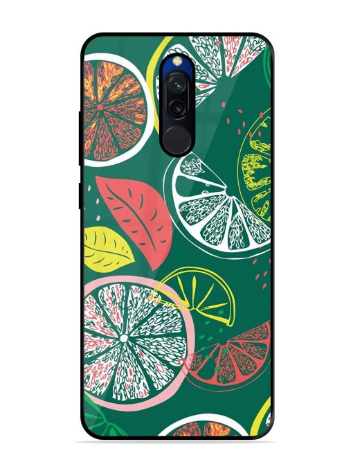 Citrus Symphony Glossy Soft Edge Case for Xiaomi Redmi 8