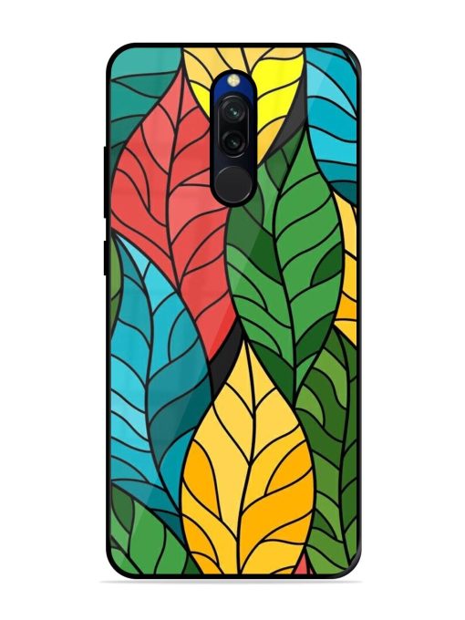 Foliage Fiesta Glossy Soft Edge Case for Xiaomi Redmi 8