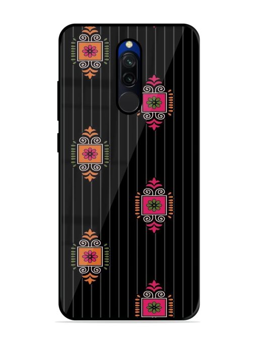 Ornate Elegance Glossy Soft Edge Case for Xiaomi Redmi 8