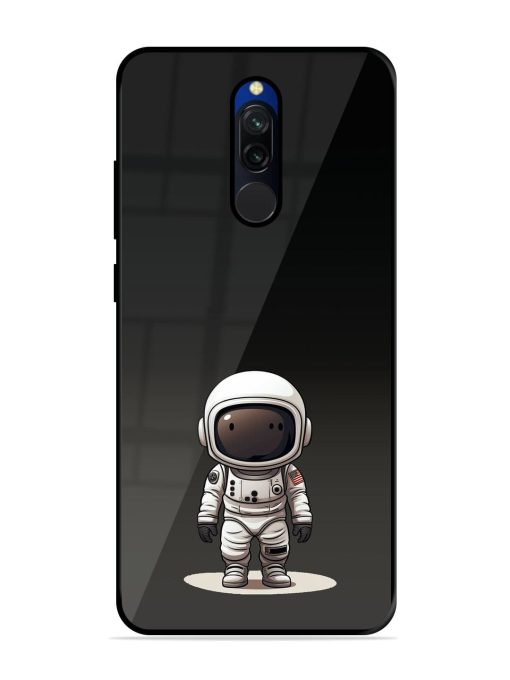 Neon Astronaut Glossy Soft Edge Case for Xiaomi Redmi 8