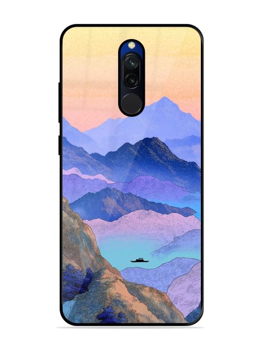 Mountain Mist Glossy Soft Edge Case for Xiaomi Redmi 8