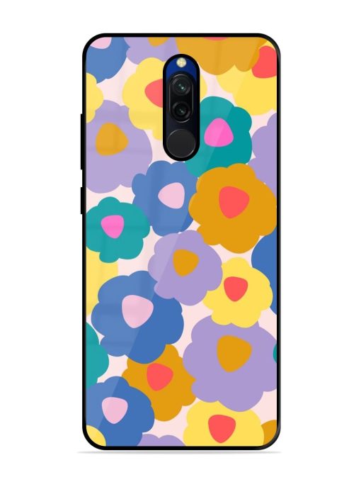 Flower Power Glossy Soft Edge Case for Xiaomi Redmi 8