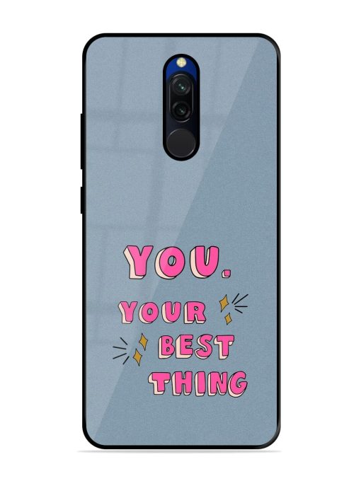 Self-Love Sparkles Glossy Soft Edge Case for Xiaomi Redmi 8