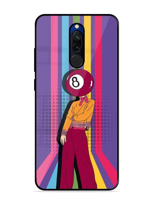 Eight Ball Fashionista Glossy Soft Edge Case for Xiaomi Redmi 8