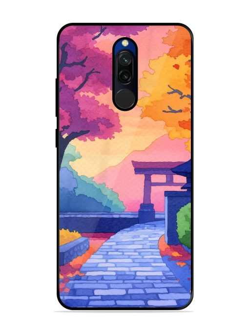 Autumnal Serenity Glossy Soft Edge Case for Xiaomi Redmi 8