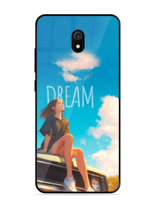 Girly Dream Art Glossy Soft Edge Case for Xiaomi Redmi 8A Chachhi