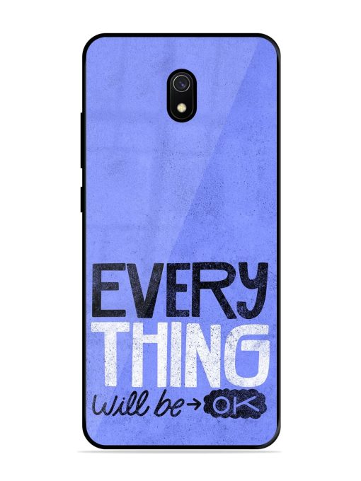 Hopeful Hues Glossy Soft Edge Case for Xiaomi Redmi 8A Chachhi