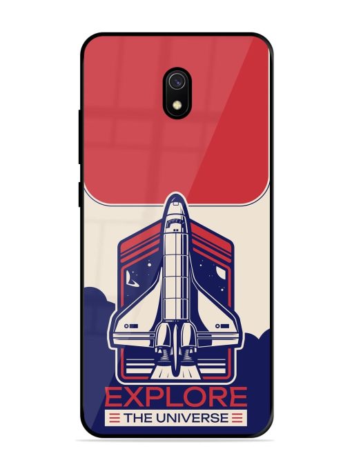 Cosmic Voyage Glossy Soft Edge Case for Xiaomi Redmi 8A Chachhi