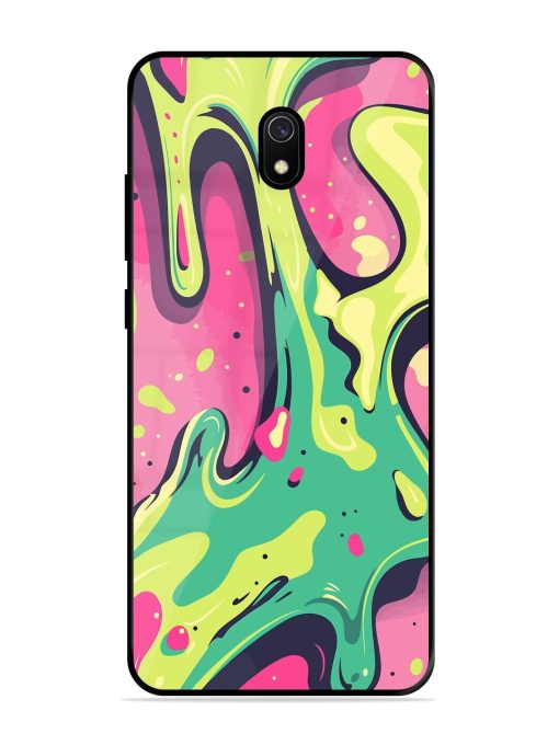 Gooey Grooves Glossy Soft Edge Case for Xiaomi Redmi 8A Chachhi