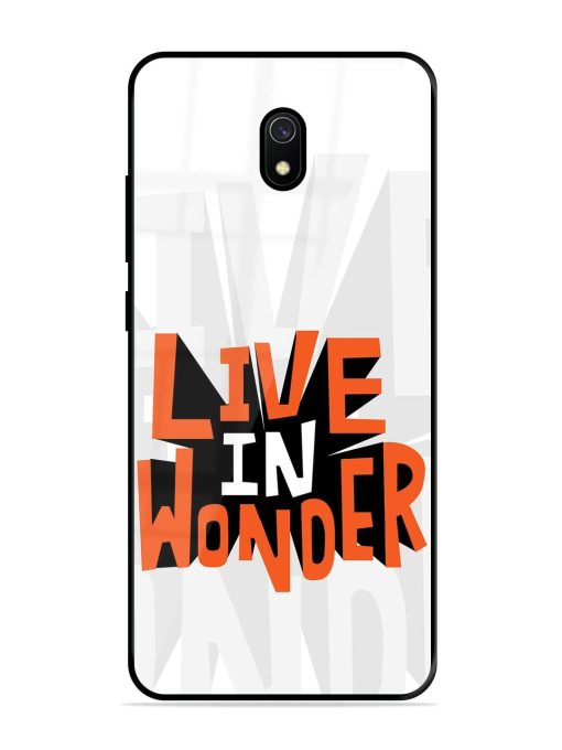 Wonder Burst Glossy Soft Edge Case for Xiaomi Redmi 8A Chachhi