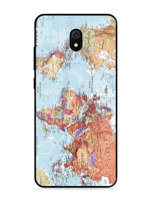 Our Blue Marble Glossy Soft Edge Case for Xiaomi Redmi 8A Chachhi