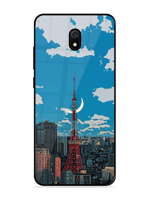 Tokyo Twilight Glossy Soft Edge Case for Xiaomi Redmi 8A Chachhi