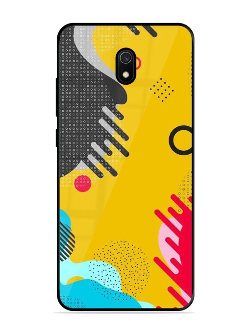 Neon Pop Glossy Soft Edge Case for Xiaomi Redmi 8A Chachhi