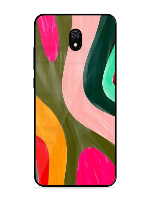 Wavy Wonder Glossy Soft Edge Case for Xiaomi Redmi 8A Chachhi